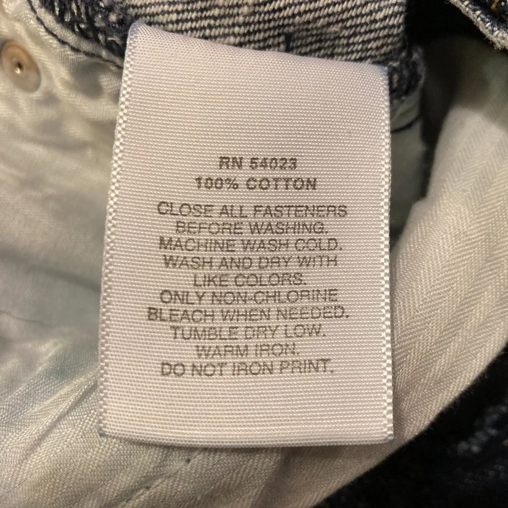 NWOT Boy GAP Kids 1969 Original Denim Jeans Size 18R (#5)